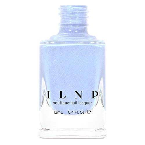 ILNP Carried Away - Creamy Periwinkle Blue Holographic Jelly Nail Polish