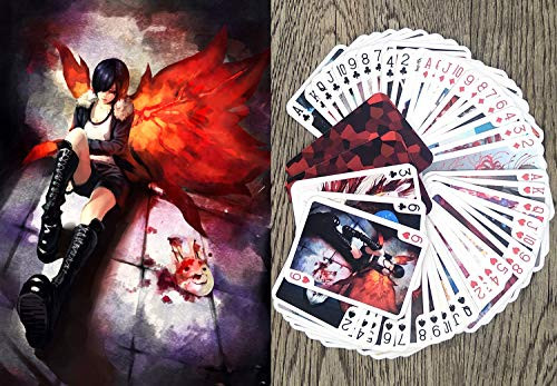 FlonzGift Tokyo Ghoul Anime Playing Cards  Poker Deck 54 Cards All Different  Japan Horror Manga Anime