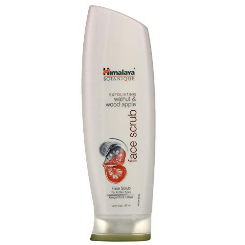 Botanique Exfoliating Walnut  and  Wood Apple Face Scrub 5.07 fl Ounce  150 ml  Scrub