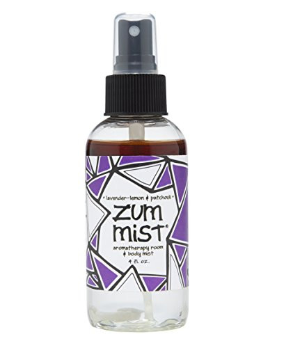 Indigo Wild Zum Mist Aromatherapy Spray  Lavender-Lemon and Patchouli  4 Fluid Ounce