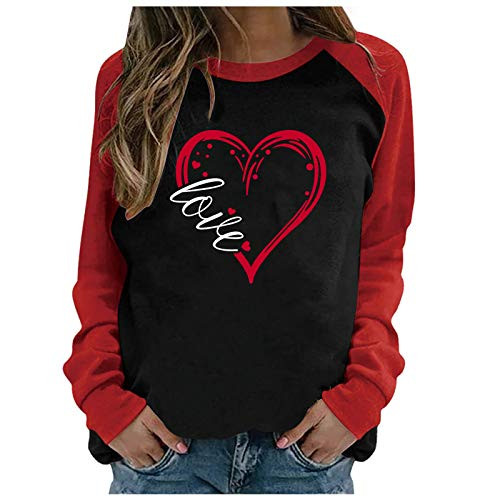Womens Sweatshirt Oversized Women s Long Sleeves Color Block Sweatshirts Hoodie Pullover Casual Drawstring Cute Tunic Tops Black