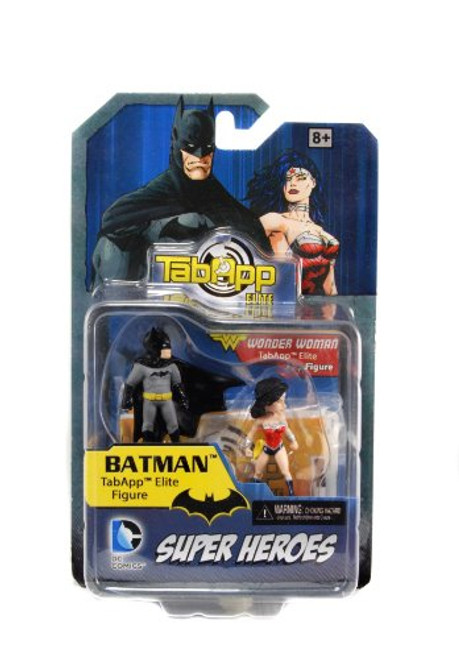 DC Comics Superheroes Batman and Wonder Woman HeroClix TabApp, 2-Pack