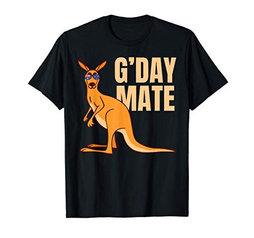 Australia G Day Mate Shirt Funny Kangaroo Australian Symbol T-Shirt Australia G Day Mate Shirt Funny Kangaroo Australian Symbol T-Shirt