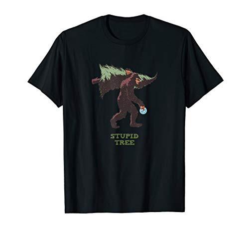 Bigfoot - Disc Golf - Stupid Tree T-Shirt