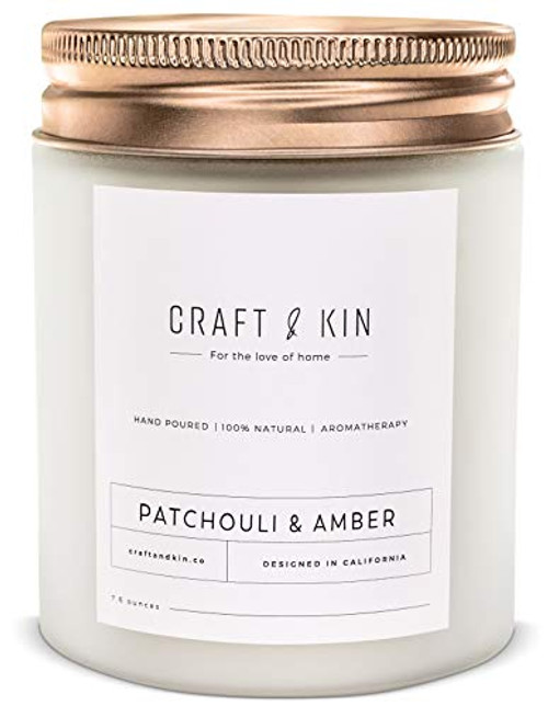 Patchouli and Amber Scented Candles Highly Scented Patchouli and Amber Candle All Natural Soy Candles Scented 8 oz 45 Hour Long Lasting Soy Candle Relaxing Aromatherapy Candles Patchouli and Amber Scented Candles Highly Scented Patchouli and Amber Candle All Natural Soy Candles Scented 8 oz 45 Hour Long Lasting Soy Candle Relaxing Aromatherapy Candles