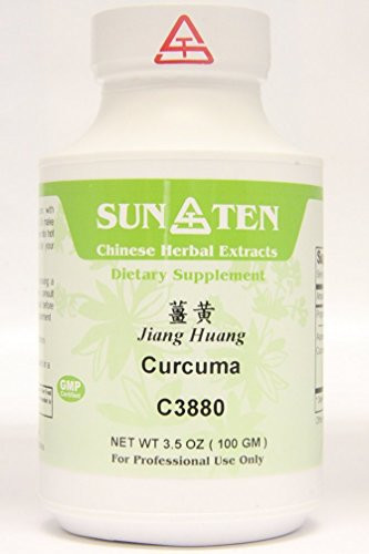 SUN TEN - TURMERIC   CURCUMA Jiang Huang Concentrated Granules 100g C3880 by Baicao