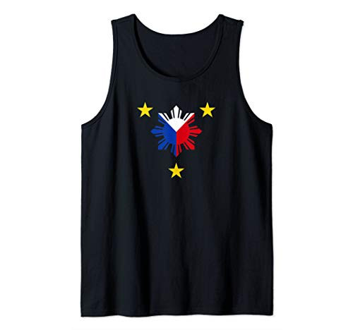 Philippine Flag - Philippines Sun and Star Tank Top Philippine Flag - Philippines Sun and Star Tank Top