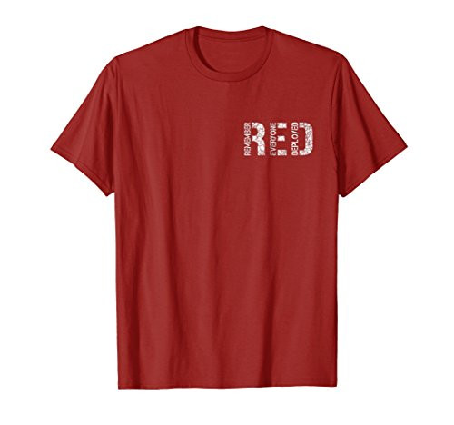 Red Friday Military Shirts  Remember Everyone Deployed Shirt