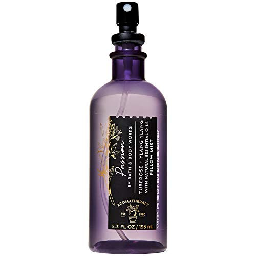 Bath and Body Works Aromatherapy PASSION - TUBEROSE plus YLANG YLANG Pillow Mist 5.3 Fluid Ounce Bath and Body Works Aromatherapy PASSION - TUBEROSE plus YLANG YLANG Pillow Mist 5.3 Fluid Ounce