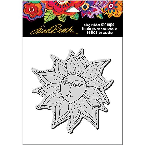 STAMPENDOUS Laurel Burch Rubber Stamp  Sister Sun