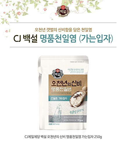 Beksul Premium Sea Salt  ?? ???? ?????  ???? ??    Fine ?? ??  250g  1 Pack