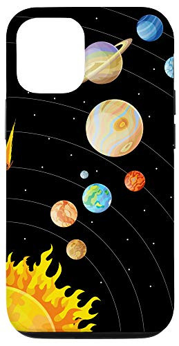 iPhone 12 12 Pro Celestial Body Astronaut Galaxy Sun Asteroid Space Planet Case