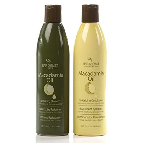 Hair Chemist Macadamia Oil Revitalizing Combo - Shampoo 10 ounce and Conditioner 10 ounce Hair Chemist Macadamia Oil Revitalizing Combo - Shampoo 10 ounce and Conditioner 10 ounce