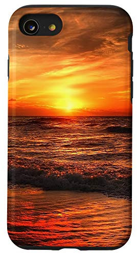 iPhone SE  2020    7   8 Ocean Sunset Coast Beach Evening Atmosphere Case