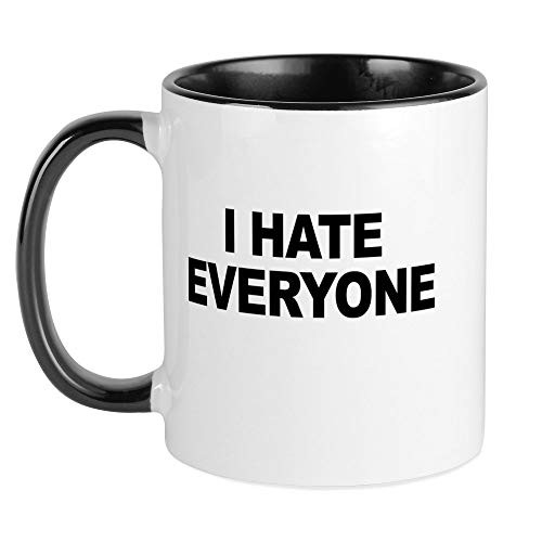 CafePress Little Miss Sunshine  I Hate Everyone  Mug Unique Coffee Mug  Coffee Cup