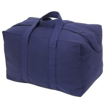 Rothco Canvas Small Parachute Cargo Bag  Navy Blue