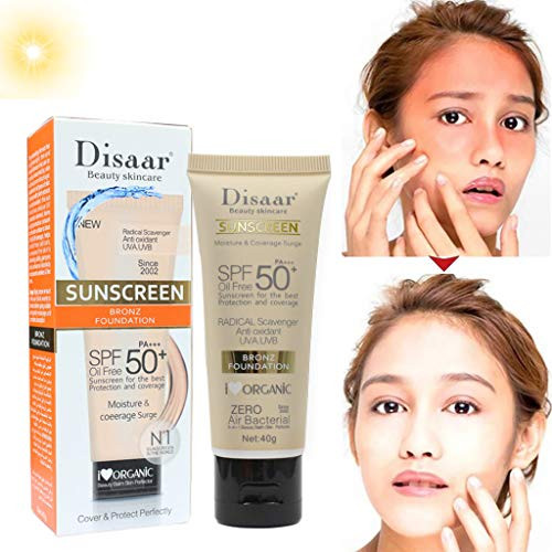 MOMFEI Ultra Sheer Dry-Touch Water Resistant and Non-Greasy Sunscreen Lotion with Broad Spectrum SPF 50 plus  40g  SPF 50