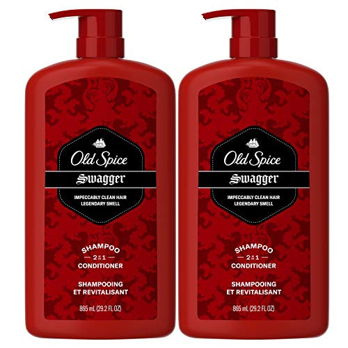 Old Spice Swagger 2in1 Shampoo and Conditioner for Men  29.2 Oz Each  Twin Pack