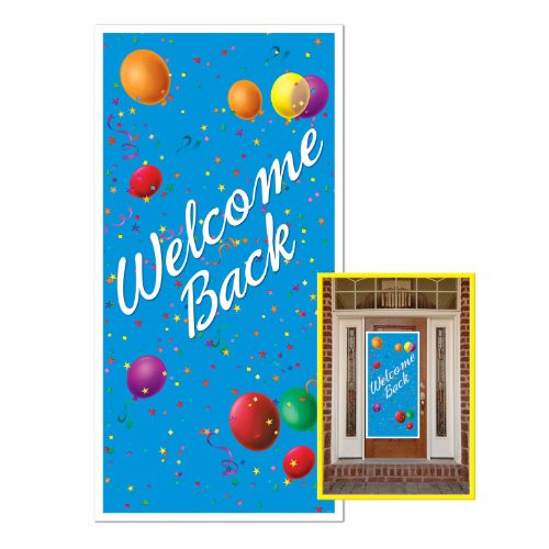 Welcome Back Door Cover Party Accessory (1 count) (1/Pkg)