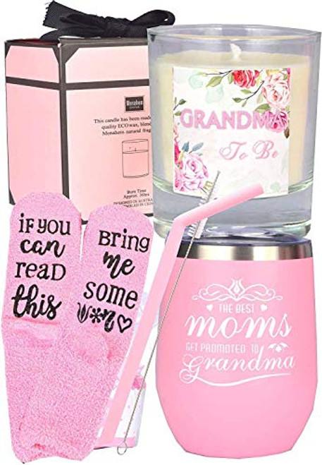 Baby Reveal Gift for Grandmother to be  Pregnancy Announcement Gift For Mom  Grandma to be Gifts  Perfect for Grandma To Be  Only The Greatest Moms Get Promoted to Grandma  New Grandma