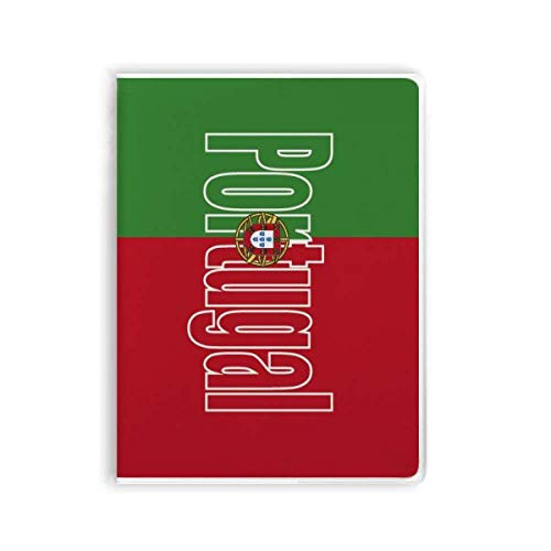 Portugal Country Flag Name Notebook Gum Cover Diary Soft Cover Journal