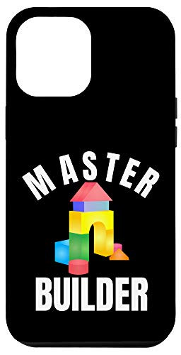iPhone 12 Pro Max Master Builder Building Blocks Brick Builders Toys kids gift Case