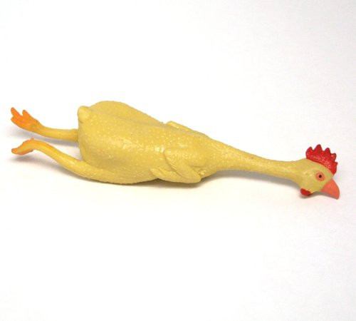 Rhode Island Novelty 8" Rubber Stretch Chicken Pretend Play Toy Products Rhode Island Novelty 8" Rubber Stretch Chicken Pretend Play Toy Products