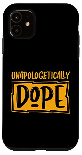 iPhone 11 Unapologetically Dope Black History Month Afro Case