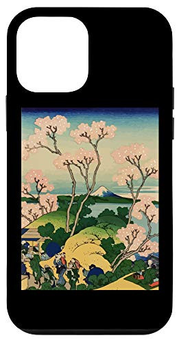 iPhone 12 mini Japanese Cherry Blossom - Japan Woodblock Art - Flower Lover Case
