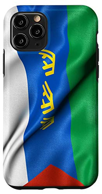 iPhone 11 Pro Flag of Tyumen Oblast Russia National Symbol Pride Travel Case iPhone 11 Pro Flag of Tyumen Oblast Russia National Symbol Pride Travel Case