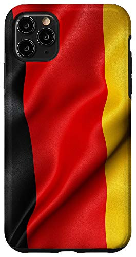 iPhone 11 Pro Max Flag of Germany German National Symbol Pride Travel Case