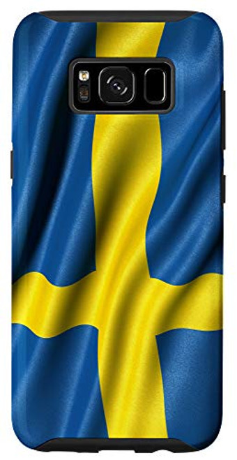 Galaxy S8 Flag of Sweden Swedish National Symbol Pride Travel Case