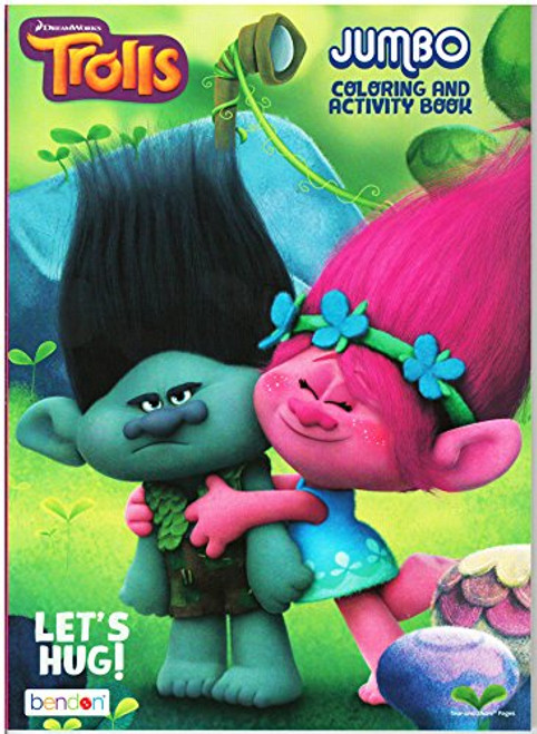 Dreamworks Trolls Lets Hug Jumbo Coloring and Activity Book Dreamworks Trolls Lets Hug Jumbo Coloring and Activity Book