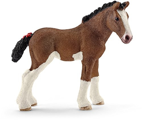 Schleich North America Clydesdale Foal Toy Figure