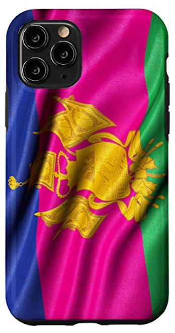 iPhone 11 Pro Flag of Krasnodar Krai Russia National Symbol Pride Travel Case iPhone 11 Pro Flag of Krasnodar Krai Russia National Symbol Pride Travel Case