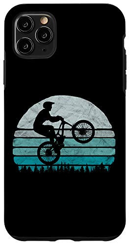 iPhone 11 Pro Max Vintage Mountain Bike  and  Eighties Sun MTB 80s Vibe Case