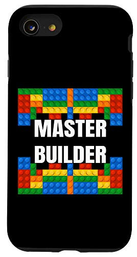 iPhone SE  2020    7   8 Master Builder Building Blocks Brick Builders Toys gift Case