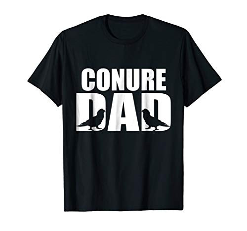 Green Cheek Conure T-Shirt  Sun Conure Dad Conure Shirt