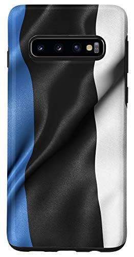 Galaxy S10 Flag of Estonia National Symbol Pride Travel Case