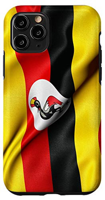 iPhone 11 Pro Flag of Uganda Ugandan National Symbol Pride Travel Case