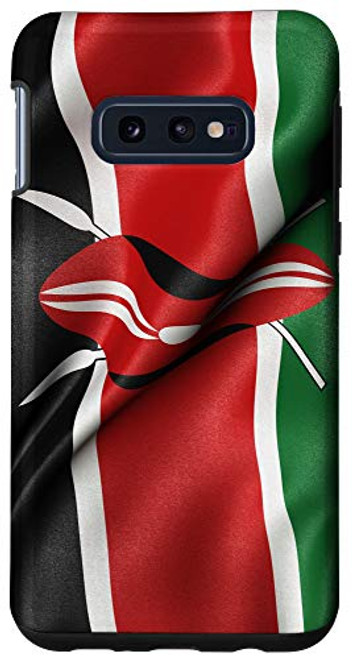 Galaxy S10e Flag of Kenya Kenyan National Symbol Pride Travel Case