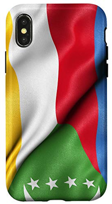 iPhone X XS Flag of Comoros Comorian National Symbol Pride Travel Case