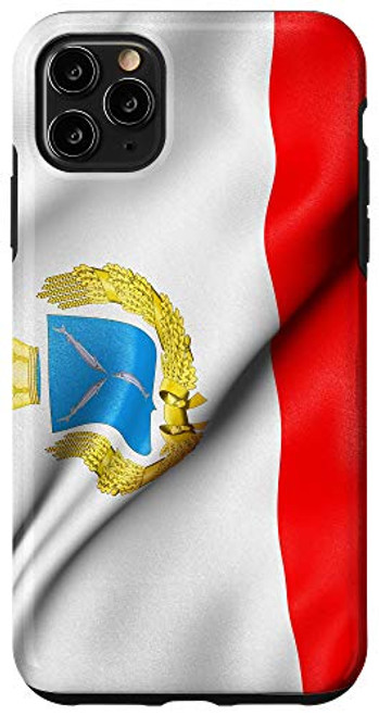 iPhone 11 Pro Max Flag of Saratov Oblast Russia National Symbol Pride Travel Case iPhone 11 Pro Max Flag of Saratov Oblast Russia National Symbol Pride Travel Case
