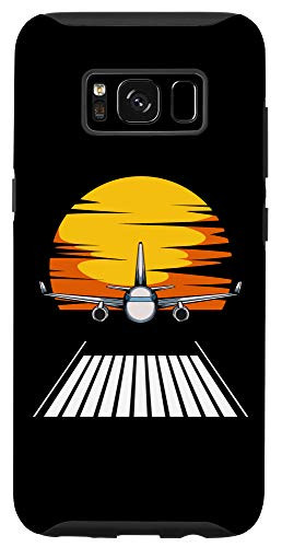 Galaxy S8 Vintage Sunrise Airplanes Pilot Flying Aircraft Lover Gift Case