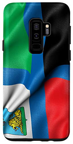 Galaxy S9 plus Flag of Belgorod Oblast Russia National Symbol Pride Travel Case