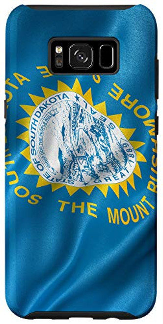 Galaxy S8 plus Flag of South Dakota USA National Symbol Pride Travel Case