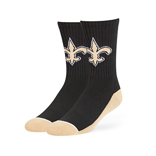 OTS NFL New Orleans Saints Men s Anthem Sport Sock Team Color Large OTS NFL New Orleans Saints Men s Anthem Sport Sock Team Color Large
