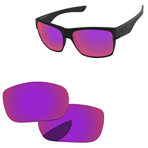 PapaViva Lenses Replacement  and  Screwdriver for Oakley TwoFace Midnight Sun - Polarized