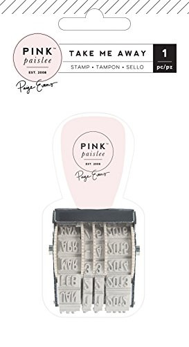 American Crafts Paige Evans Take Me Away Roller Stamp