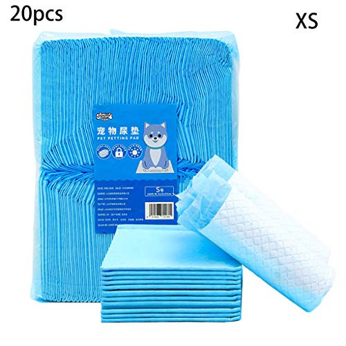 QTJUST Pet Potty Training Pads for Dog Puppy Pee Pads  Quick Absorb Heavy Duty Regular New